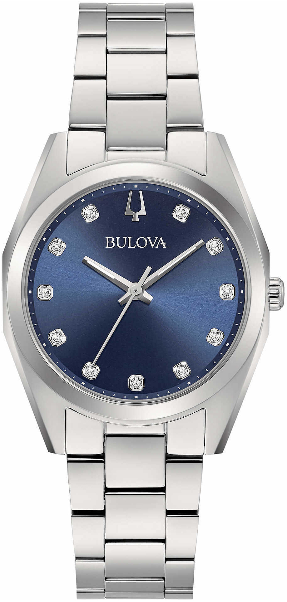 Bulova Damklocka 96P229 Surveyor Bl&aring;/St&aring;l &Oslash;31 mm