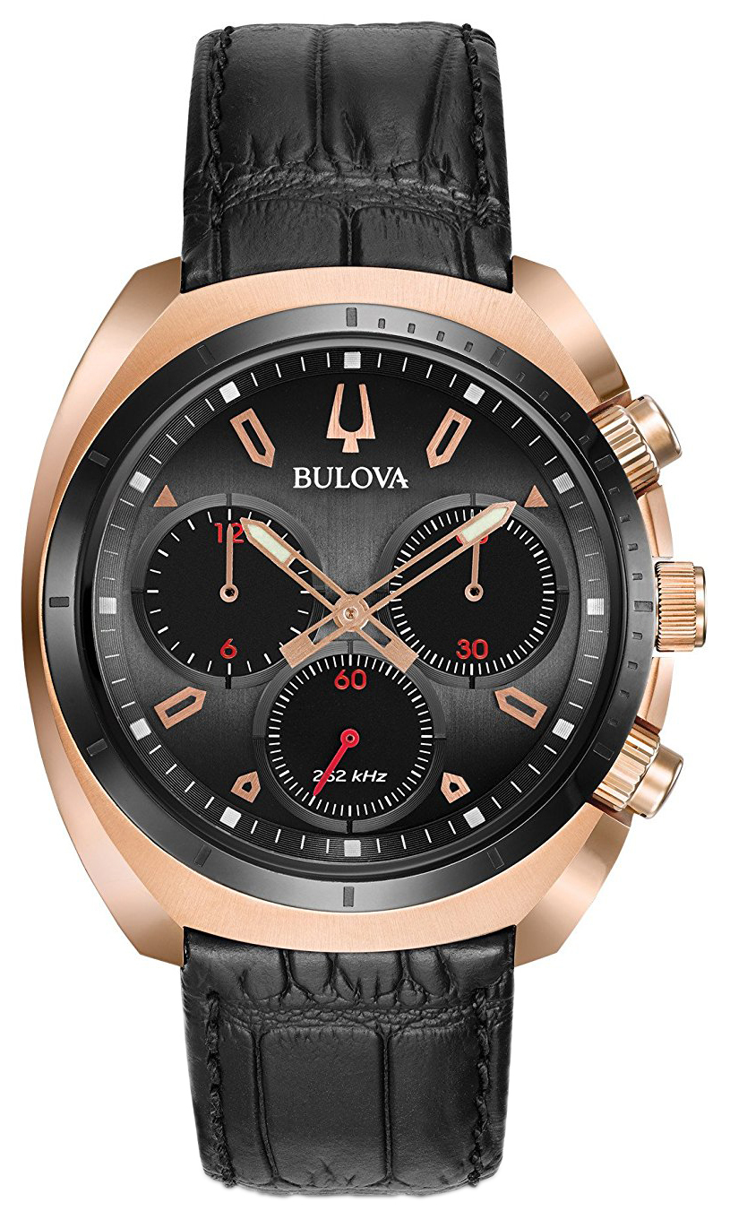 Bulova 99999 Herrklocka 98A156 Grå/Läder - Bulova