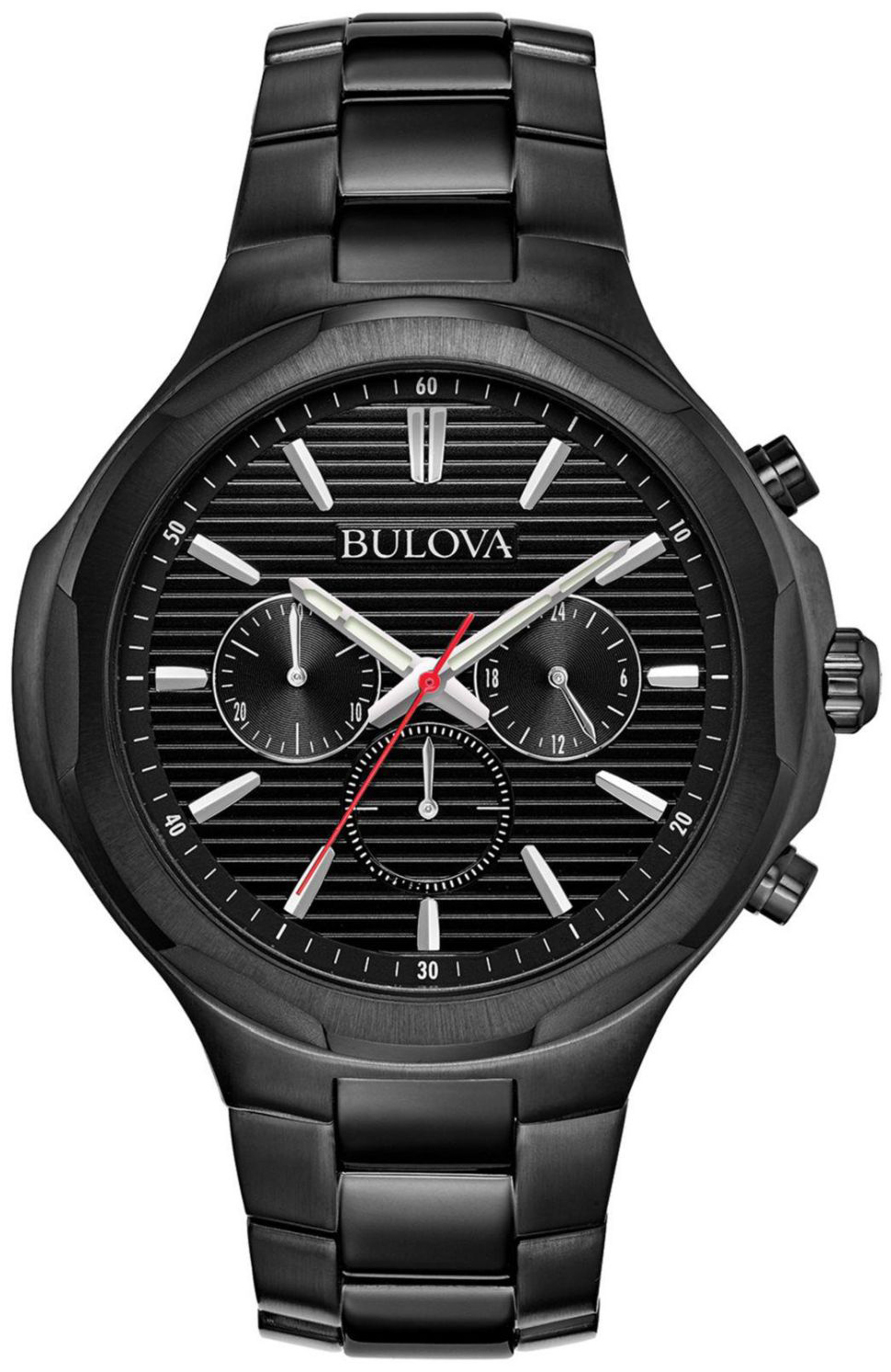 Bulova Herrklocka 98A189 Classic Svart/Stål Ø45.5 mm