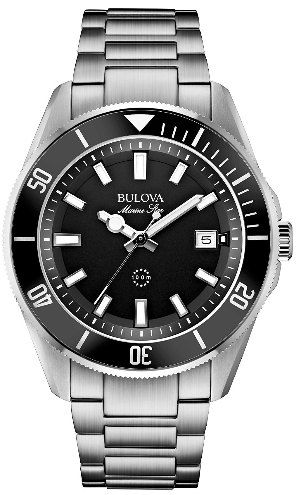 Bulova Herrklocka 98B203 Svart/Stål Ø43 mm - Bulova