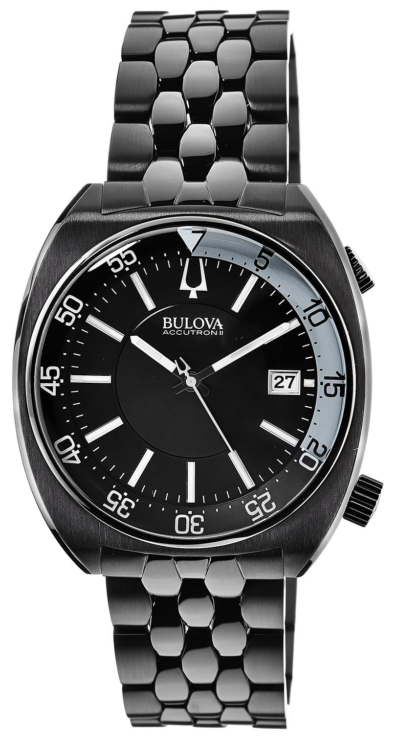 Bulova 99999 Herrklocka 98B219 Svart/Stål Ø43 mm - Bulova