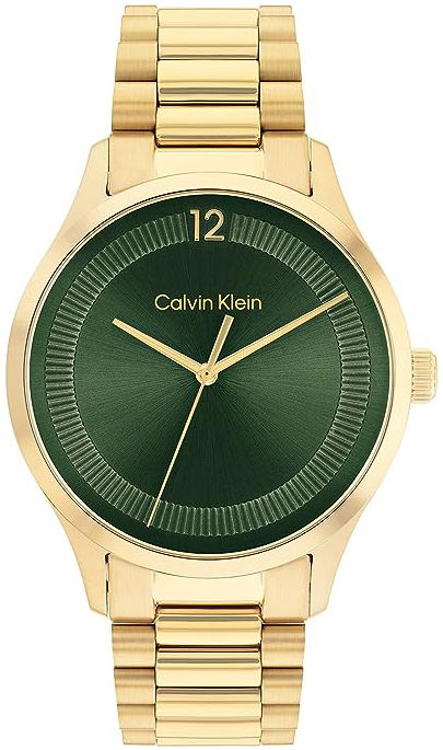 Calvin Klein CK 25200229 Iconic Grön/Gulguldtonat stål Ø40 mm - Calvin Klein CK