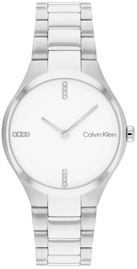 Calvin Klein CK Damklocka 25200332 Admire Vit/Stål Ø36 mm - Calvin Klein CK