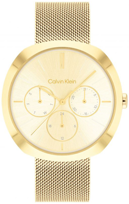 Calvin Klein CK Damklocka 25200339 Multifunction Guld/Gulguldtonat - Calvin Klein CK