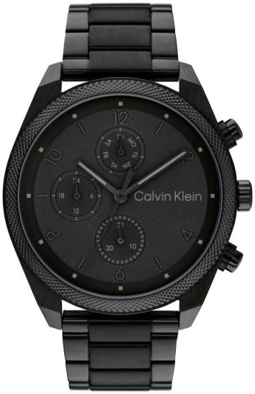 Calvin Klein CK Herrklocka 25200359 Impact Svart/Stål Ø44 mm - Calvin Klein CK