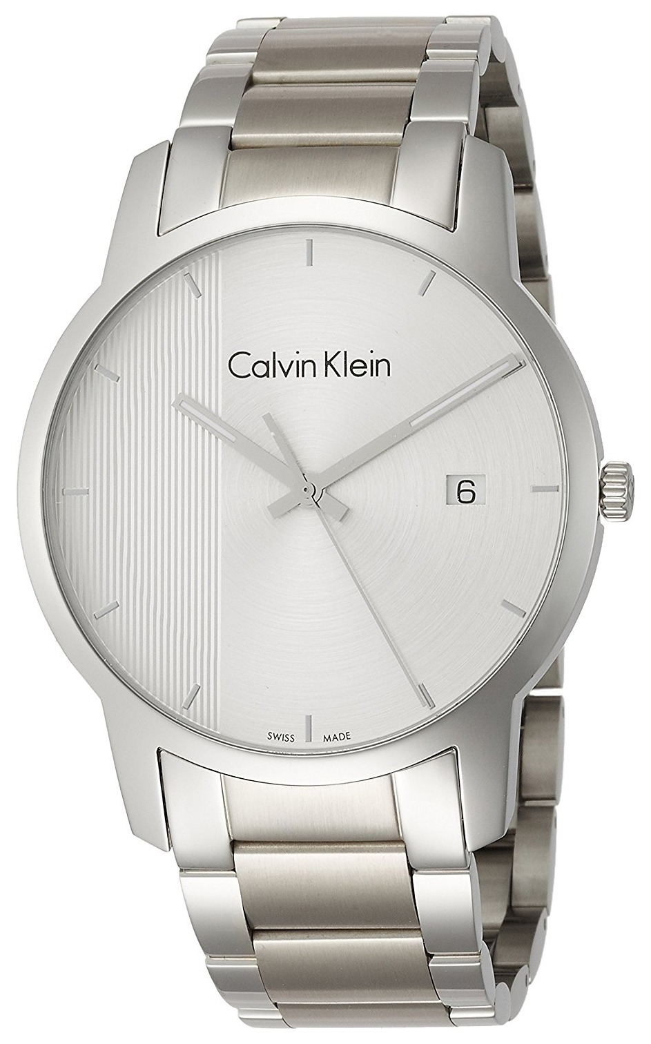 Calvin Klein Herrklocka K2G2G14X Silverfärgad/Stål Ø43 mm - Calvin Klein