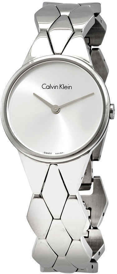 Calvin Klein Dress Damklocka K6E23146 Silverfärgad/Stål Ø28 mm