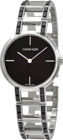 Calvin Klein CK Damklocka K8NX3UB1 Svart/Stål Ø32 mm