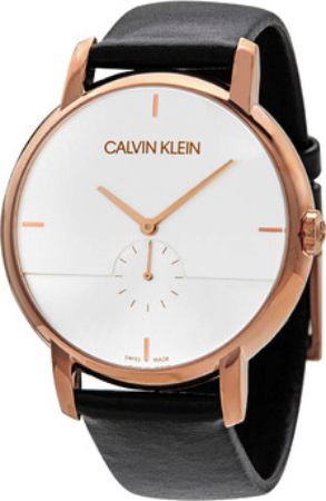 Calvin Klein CK Herrklocka K9H2X6C6 Silverfärgad/Läder Ø43 mm - Calvin Klein CK