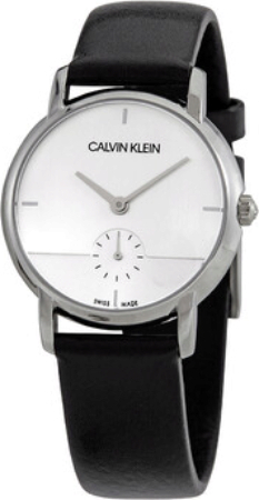 Calvin Klein CK Damklocka K9H2Y1C6 Silverfärgad/Läder Ø32 mm - Calvin Klein CK