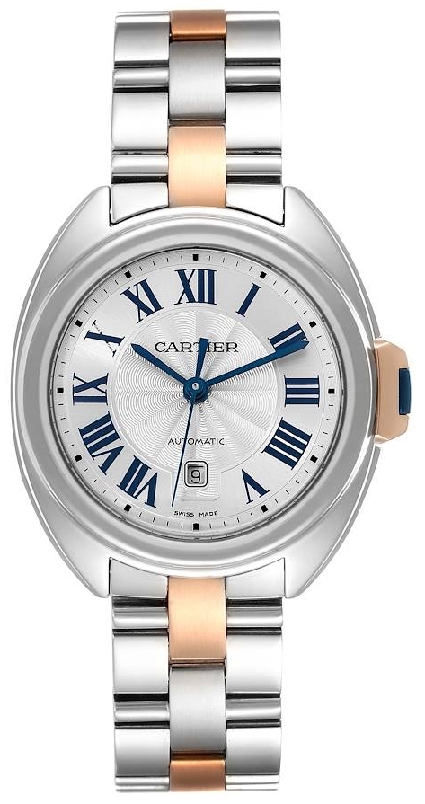 Cartier Calibre De Cartier Damklocka W2CL0004 Silverfärgad/18 karat