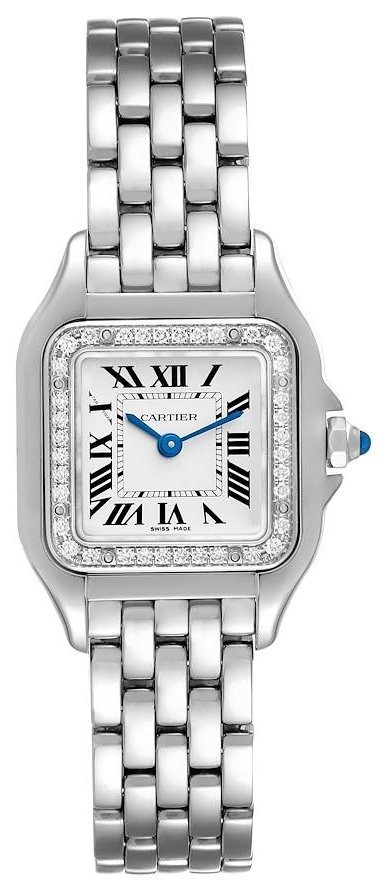Cartier Damklocka W4PN0007 Panthere De Silverfärgad/Stål - Cartier