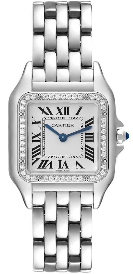 Cartier Damklocka W4PN0008 Panthere De Silverfärgad/Stål - Cartier