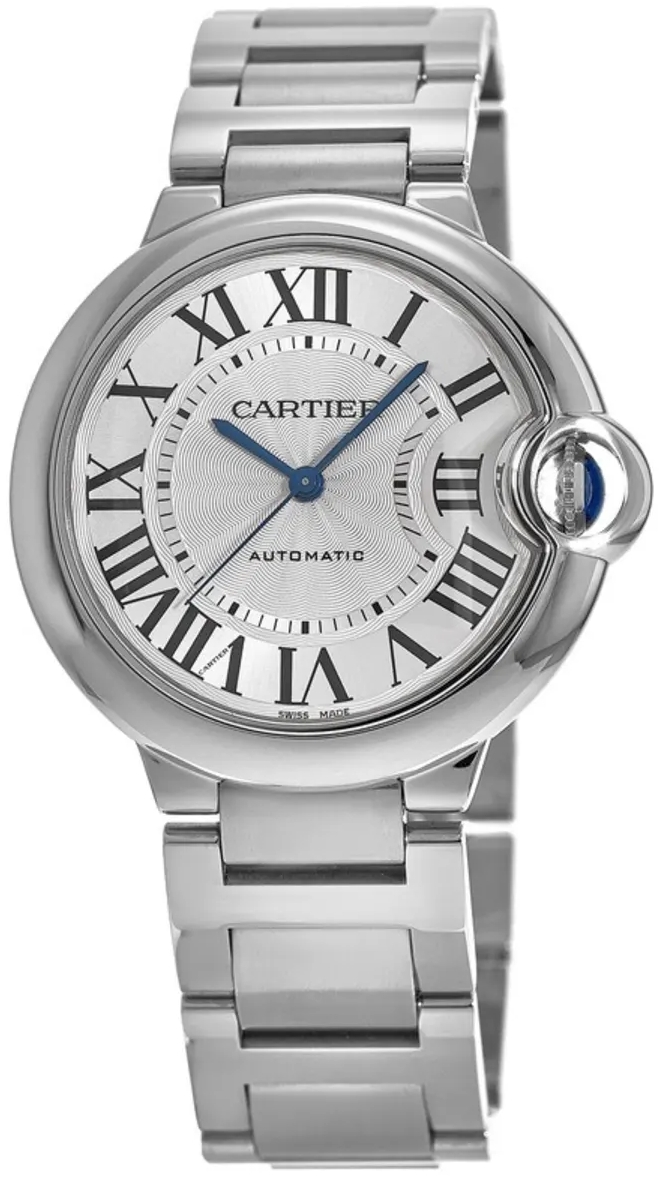 Cartier Damklocka WSBB0048 Ballon Bleu De Silverfärgad/Stål Ø36 mm - Cartier