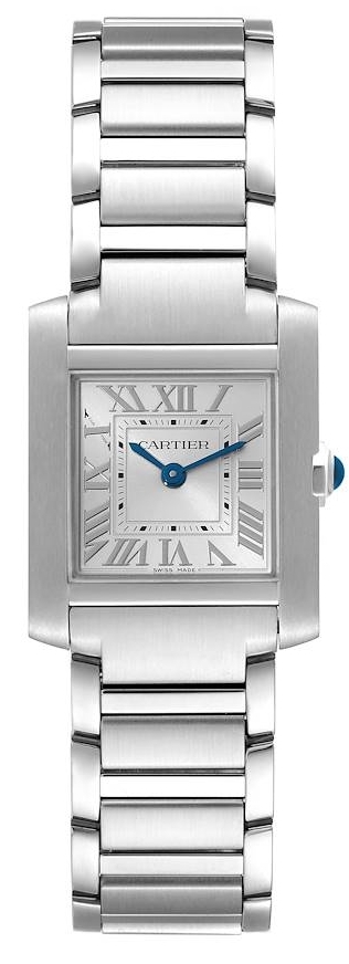 Cartier Damklocka WSTA0065 Tank Francaise Silverfärgad/Stål - Cartier