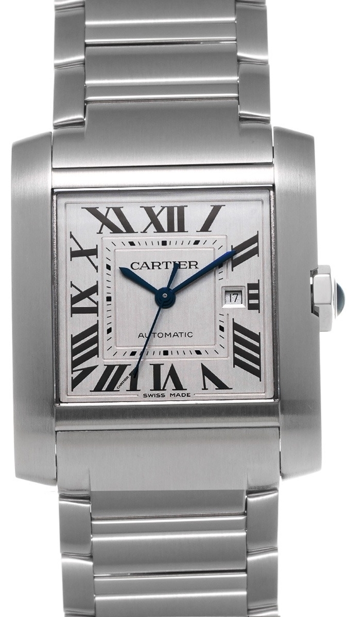 Cartier Damklocka WSTA0067 Tank Francaise Silverfärgad/Stål - Cartier