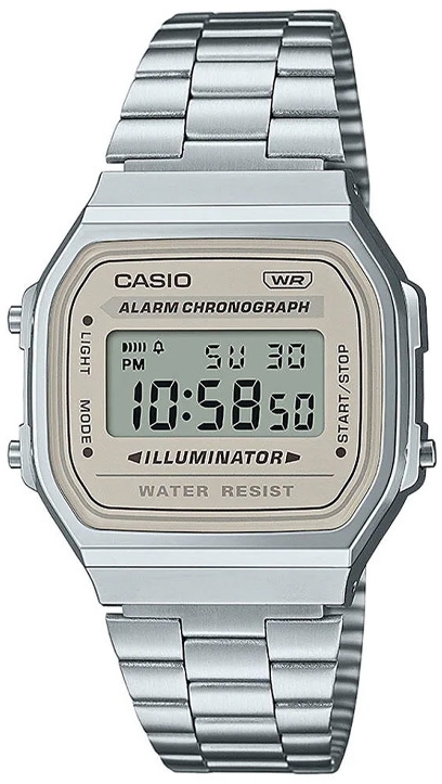 Casio A168WA-8AYES Vintage Stål Ø36.3 mm - Casio