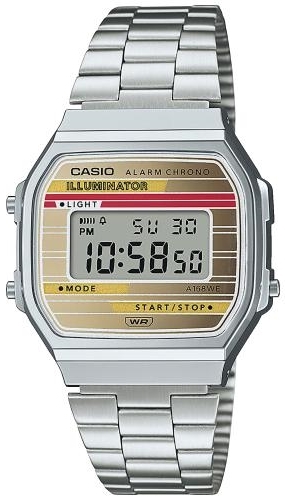 Casio A168WEHA-9AEF Vintage Stål Ø36.3 mm - Casio