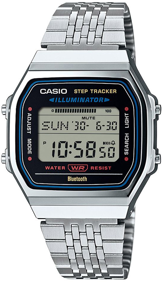 Casio ABL-100WE-1AEF Vintage LCD/Stål - Casio