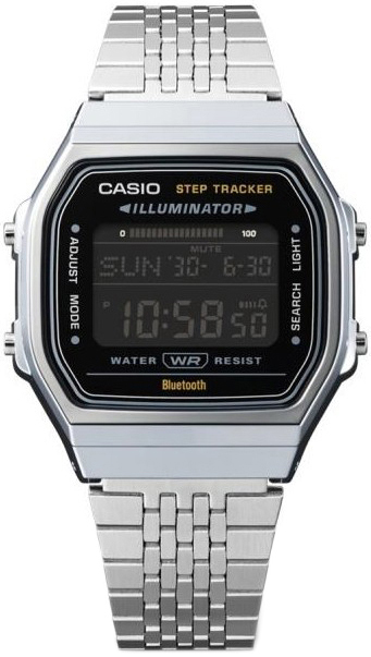 Casio ABL-100WE-1BEF Vintage LCD/Stål - Casio