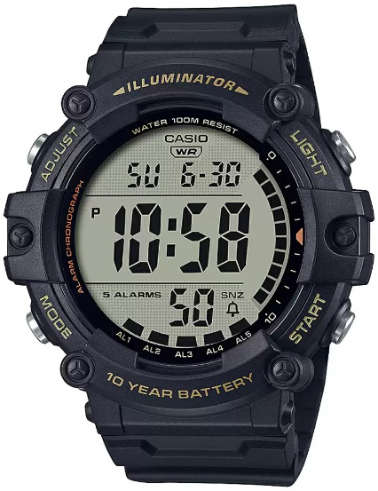 Casio Herrklocka AE-1500WHX-1AVDF Youth LCD/Resinplast Ø51.3 mm