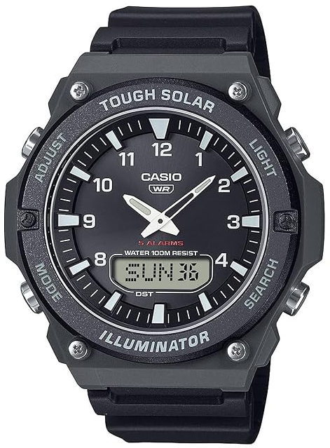 Casio Herrklocka AQ-S820W-1AVEF Sport Svart/Gummi &Oslash;50 mm