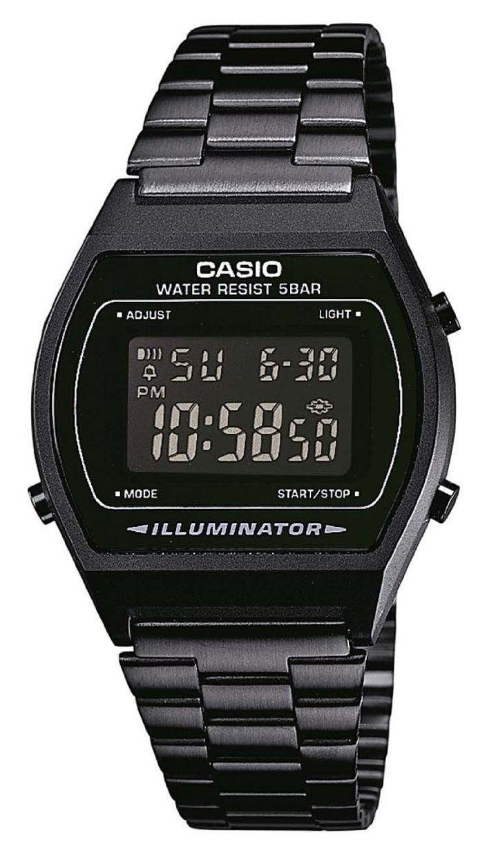 Casio Casio Collection Herrklocka B640WB-1BEF LCD/Stål 38.9x35 mm
