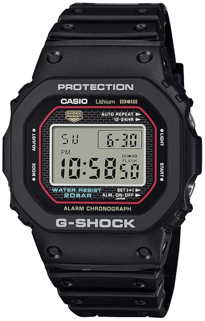 Casio Herrklocka DW-5000R-1AER G-Shock LCD/Gummi
