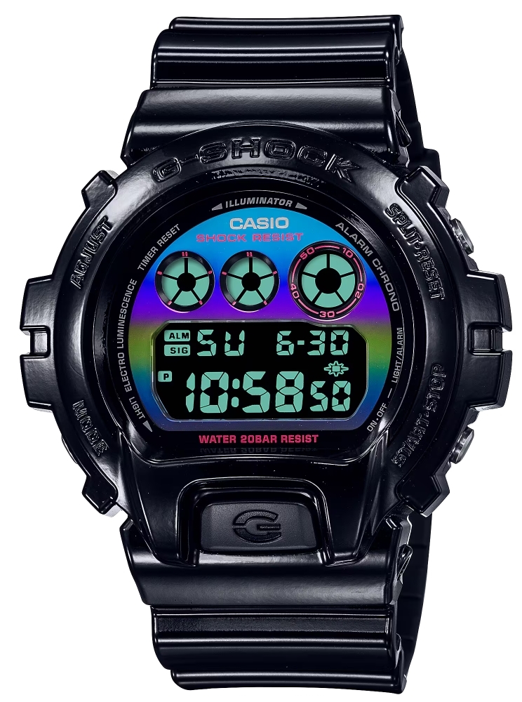 Casio DW-6900RGB-1ER G-shock Flerfärgad/Resinplast Ø50 mm - Casio