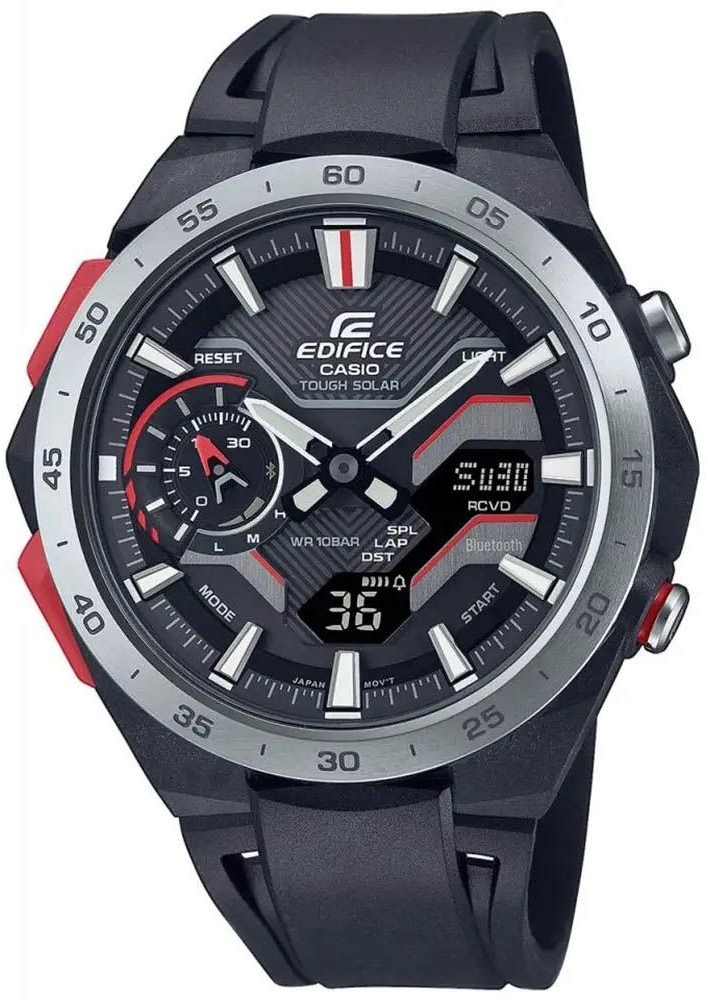 Casio Herrklocka ECB-2200P-1AEF Edifice Windflow Resinplast - Casio