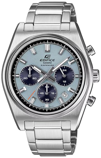 Casio Herrklocka EFB-730D-2BVUEF Edifice Blå/Stål Ø40 mm