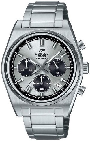 Casio Herrklocka EFB-730D-7AVUEF Edifice Silverfärgad/Stål Ø41 mm - Casio