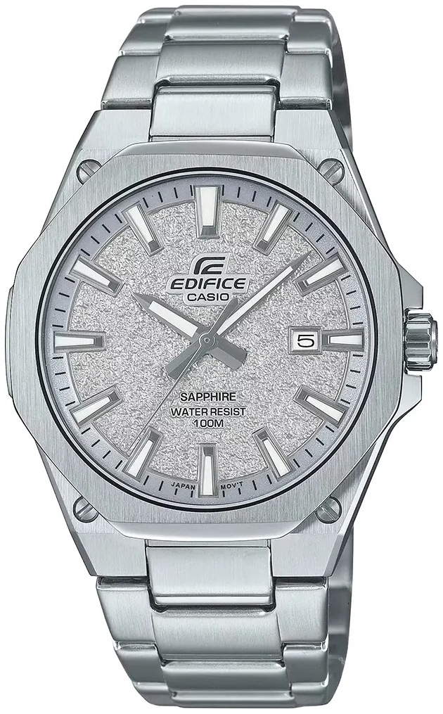 Casio Herrklocka EFR-S108DE-8AVUEF Edifice Silverfärgad/Stål Ø39.9