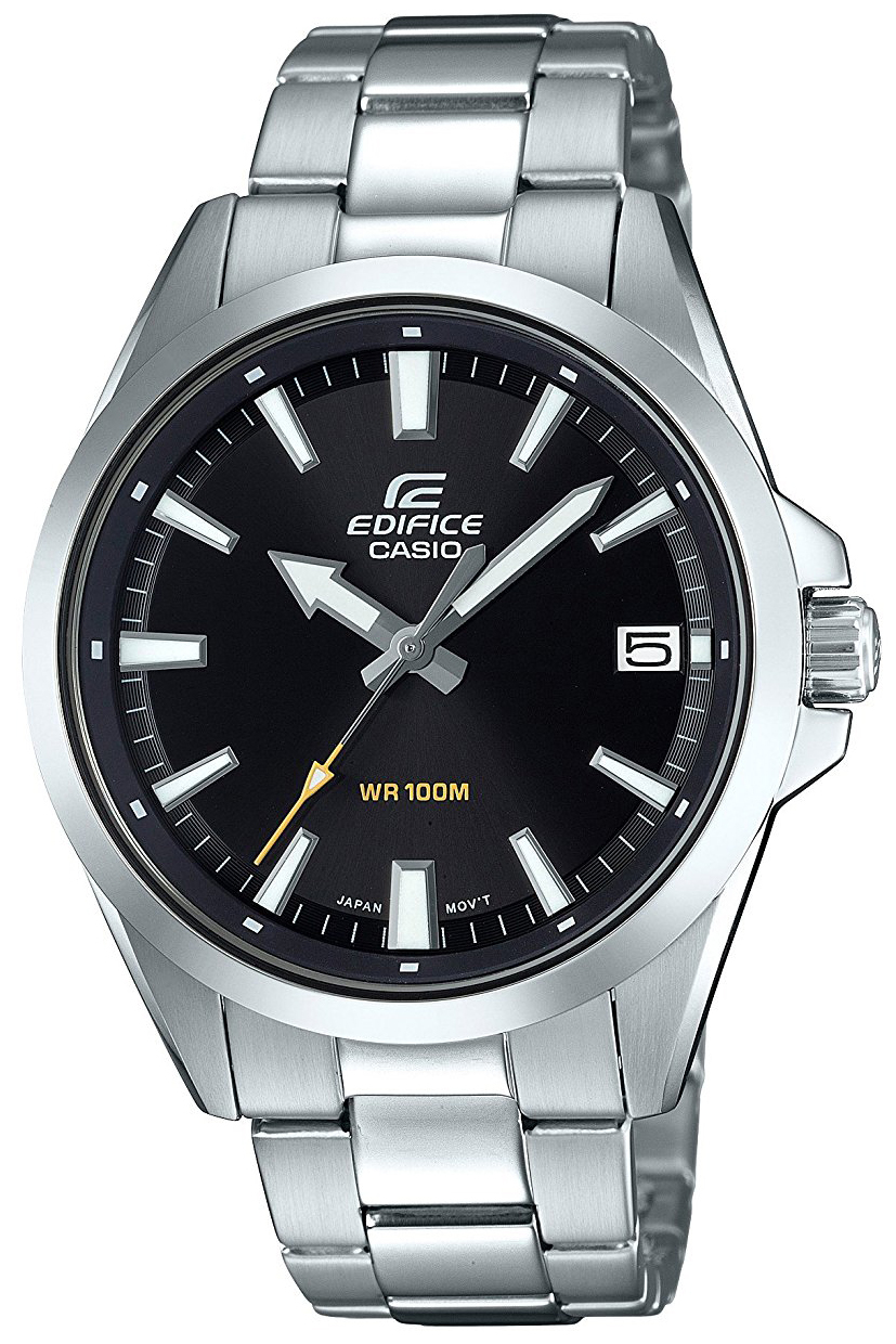 Casio Herrklocka EFV-100D-1AVUEF Edifice Svart/Stål Ø42 mm - Casio