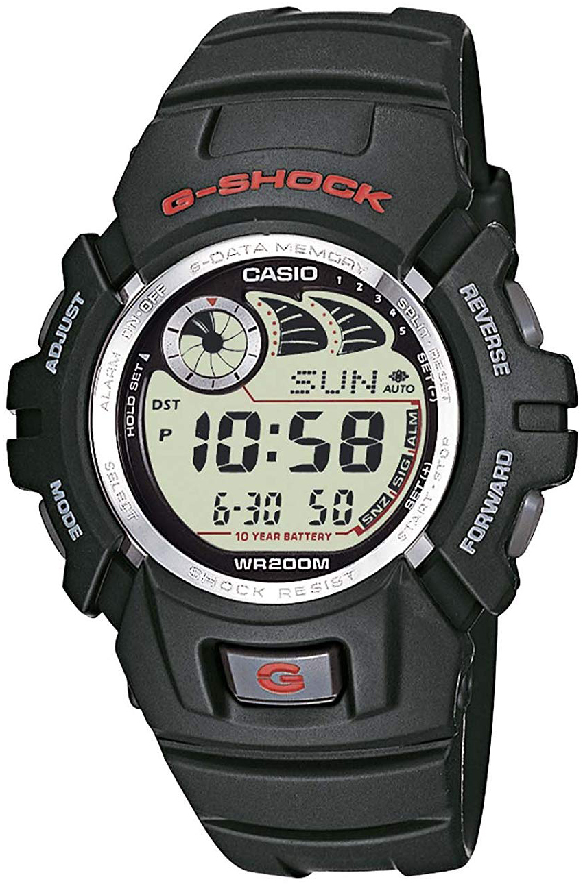 Casio G-Shock Herrklocka G-2900F-1VER LCD/Resinplast Ø45.9 mm - Casio