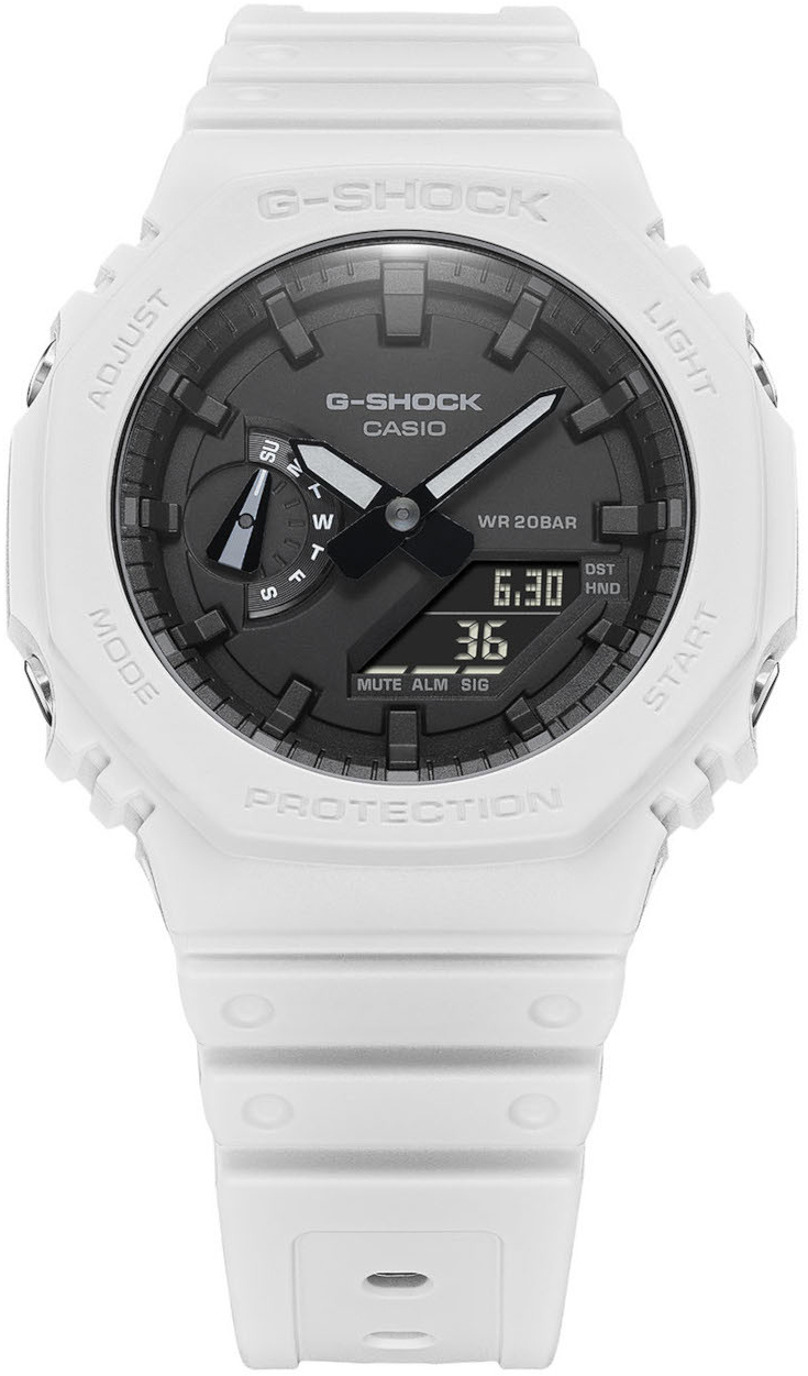 Casio GA-2100-7AER G-Shock Svart/Resinplast Ø45.4 mm - Casio