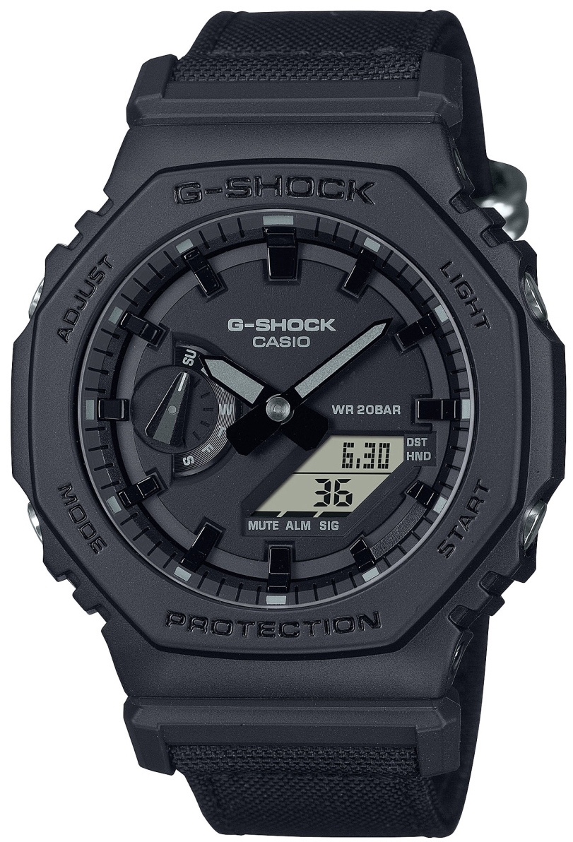 Casio Herrklocka GA-2100BCE-1AER G-shock Svart/Resinplast Ø45.4 mm - Casio