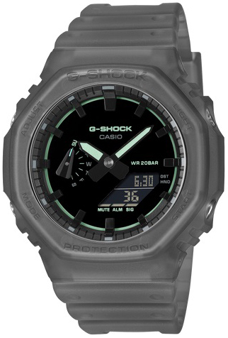 Casio Herrklocka GA-2100K-1AER G-Shock Svart/Resinplast Ø45.4 mm