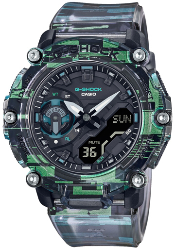 Casio Herrklocka GA-2200NN-1AER Classic LCD/Resinplast Ø47 mm