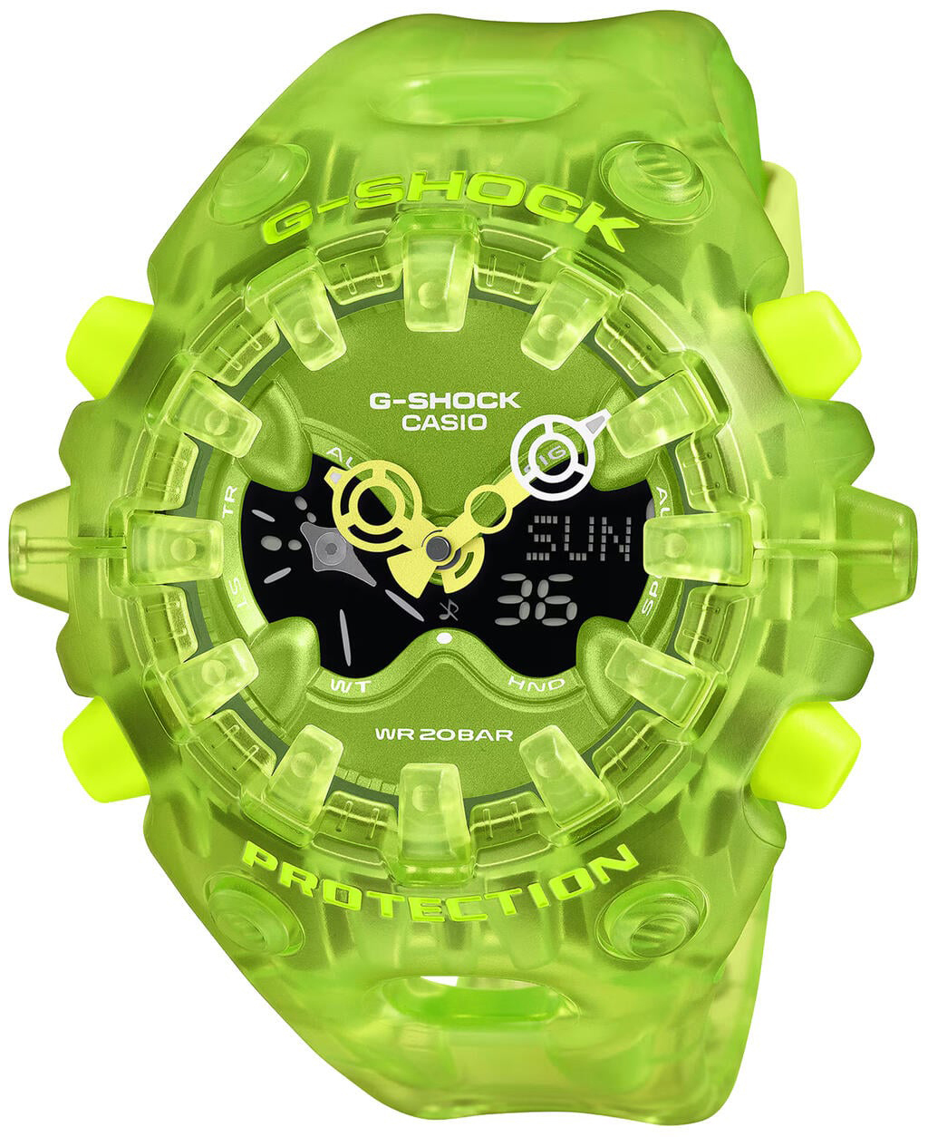 Casio Herrklocka GA-V01SKE-3AER G-Shock Grön/Resinplast Ø49 mm