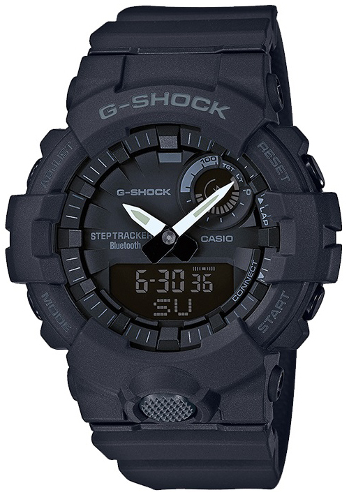 Casio Herrklocka GBA-800-1AER G-Shock Svart/Resinplast Ø54.1 mm - Casio
