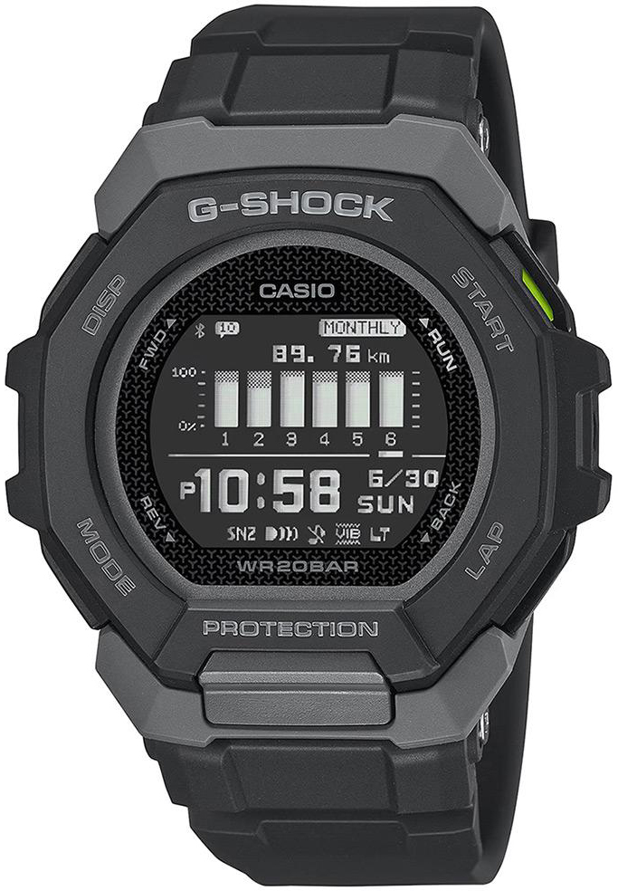 Casio Herrklocka GBD-300-1ER G-Shock LCD/Gummi Ø45 mm - Casio