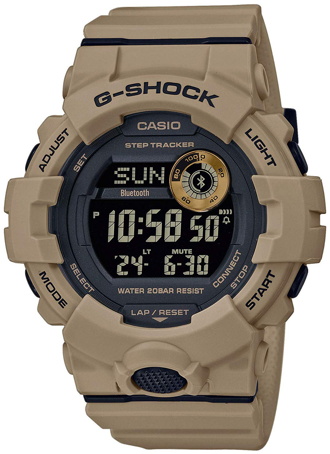 Casio Herrklocka GBD-800UC-5ER G-Shock LCD/Resinplast Ø49 mm - Casio