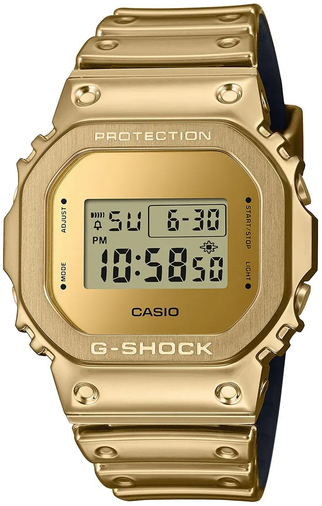 Casio Herrklocka GM-5600YMG-9ER G-Shock LCD/Resinplast Ø42.8 mm - Casio