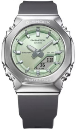 Casio GM-S2110-3AER G-Shock Grön/Gummi Ø46 mm - Casio