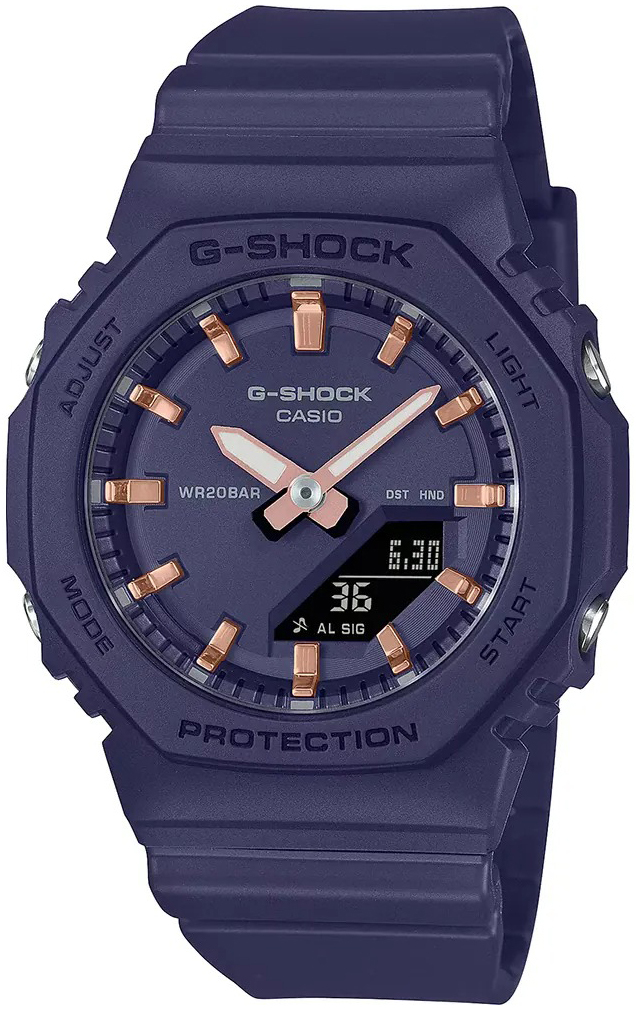 Casio Damklocka GMA-P2100M-2AER G-Shock Lila/Gummi Ø40.2 mm