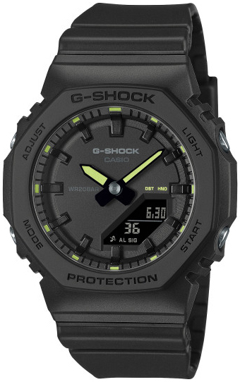 Casio Damklocka GMA-P2100SA-1A2ER G-Shock Svart/Gummi Ø40.2 mm - Casio