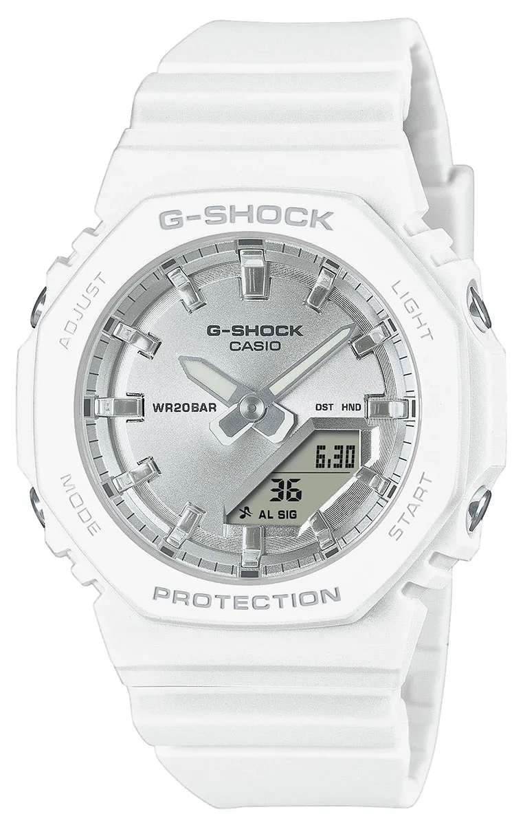Casio Damklocka GMA-P2100VA-7AER G-shock Vit/Resinplast Ø40.2 mm - Casio