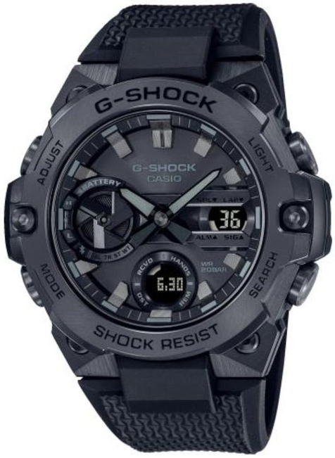 Casio Herrklocka GST-B400BB-1AER G-Shock Svart/Gummi Ø49.6 mm - Casio
