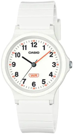 Casio Damklocka LQ-24B-7BEF Pop Vit/Resinplast Ø31.5 mm - Casio
